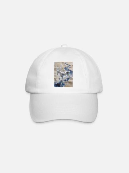 Die erste Welle: Fuzhu – Göttliche Klarheit - Baseballkappe - Weiß/Weiß