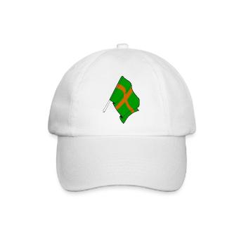 Stolz auf Nijmegen 4 Tage - Baseballkappe - Weiß/Weiß - Vorne