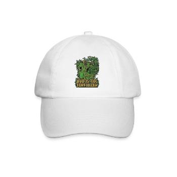 Dub Reggae Garden - Baseballkappe - Weiß/Weiß - Vorne
