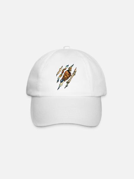 Samurai Claw - Baseballkappe - Weiß/Weiß