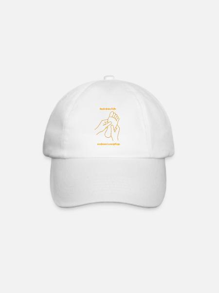 Schöne Füsse  - Baseballkappe - Weiß/Weiß