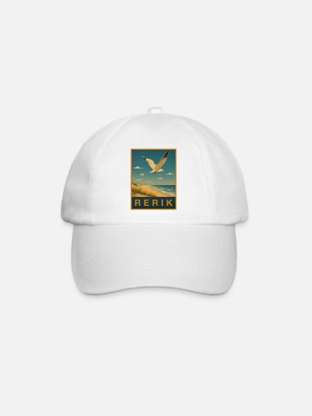 Rerik - Baseballkappe - Weiß/Weiß