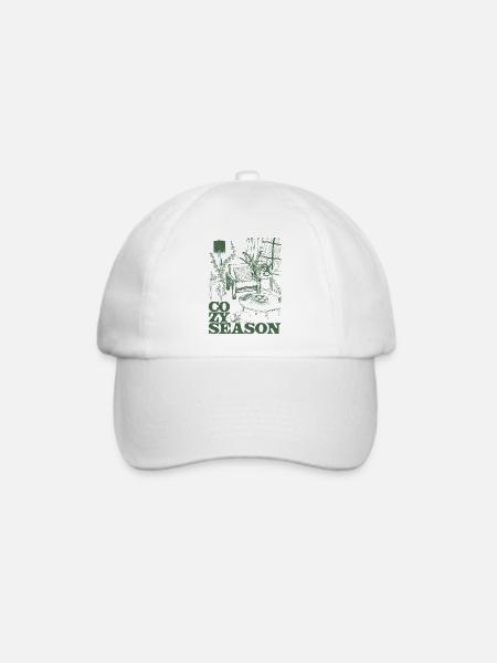 GEMÜTLICHE SAISON - Baseballkappe - Weiß/Weiß