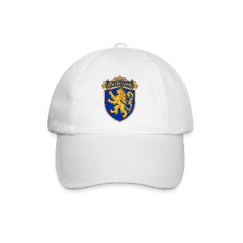 Gelderländischer Löwe - Baseballkappe - Weiß/Weiß - Vorne