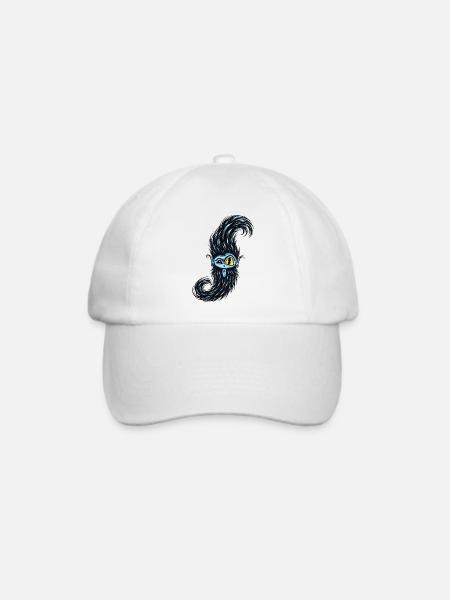 baertiger_dschinn - Baseballkappe - Weiß/Weiß