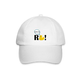 Endlich Rente - Baseballkappe - Weiß/Weiß - Vorne