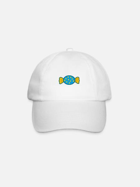 Süßigkeit Süßigkeiten - Baseballkappe - Weiß/Weiß