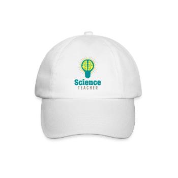 PROF des SVT-Lehrers Professor für Naturwissenschaften - Baseballkappe - Weiß/Weiß - Vorne
