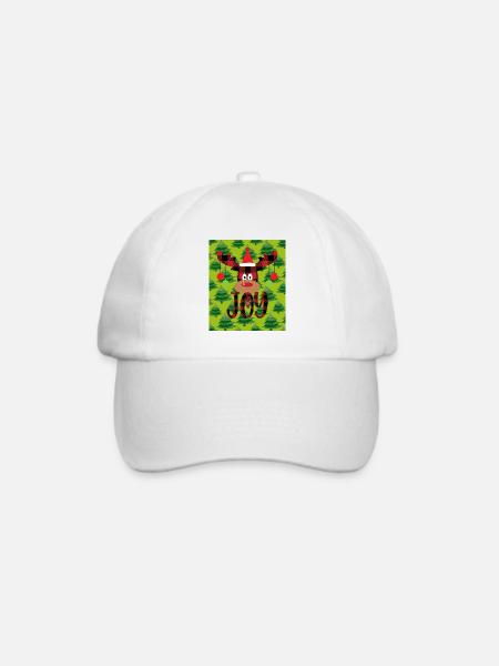 Bald WEIHNACHTEN - Baseballkappe - Weiß/Weiß