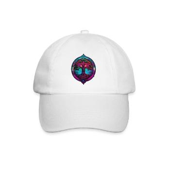 Yggdrasil - Baseballkappe - Weiß/Weiß - Vorne
