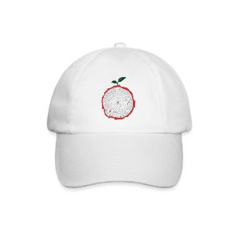 Apfelbaum - Baseballkappe - Weiß/Weiß - Vorne