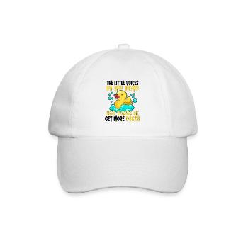 Rubber Duck Ducks Bubbles Duck lover Cute Duck - Baseballkappe - Weiß/Weiß - Vorne