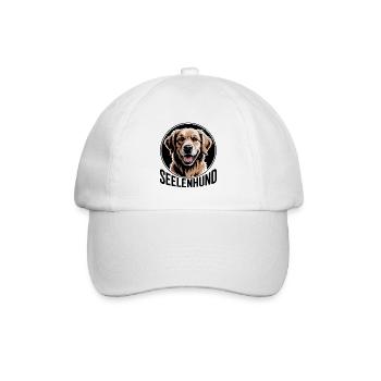 Labrador Retriever Labbi mein Seelenhund - Baseballkappe - Weiß/Weiß - Vorne