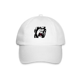 scream - Baseballkappe - Weiß/Weiß - Vorne