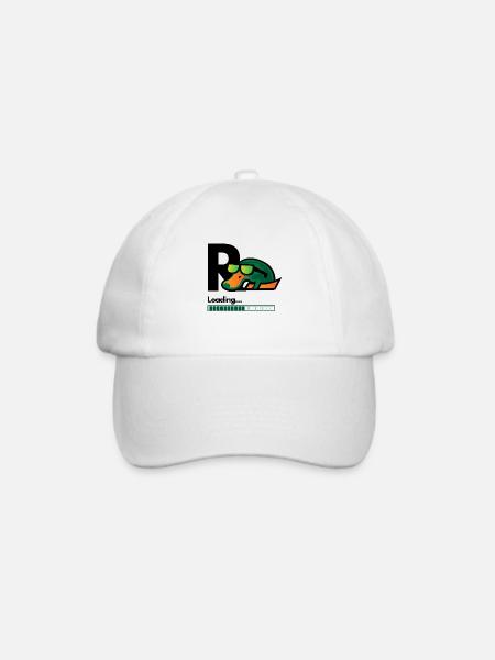 Rente Loading - Baseballkappe - Weiß/Weiß