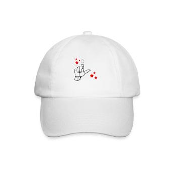 L de Lula - Baseballkappe - Weiß/Weiß - Vorne