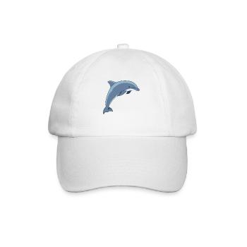 Meerestiere - Baseballkappe - Weiß/Weiß - Vorne