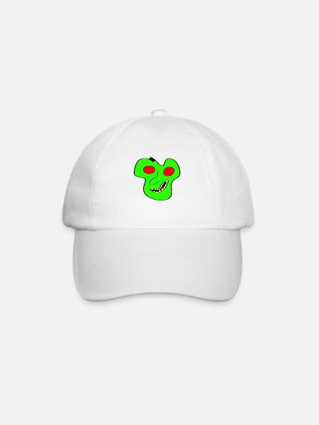 Little Alien - Baseballkappe - Weiß/Weiß