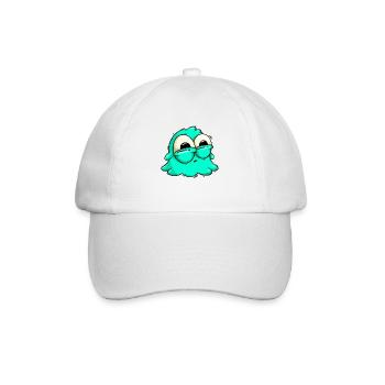 Blob - Baseballkappe - Weiß/Weiß - Vorne