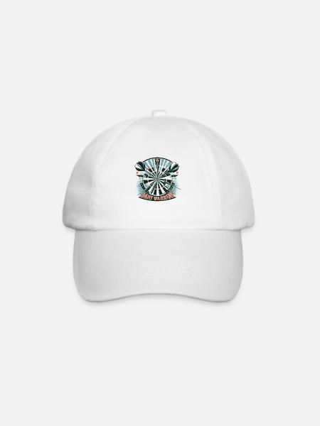 Dart - Baseballkappe - Weiß/Weiß