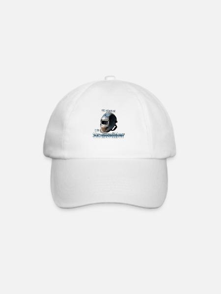 Ich bin ein Schweißer - Baseballkappe - Weiß/Weiß