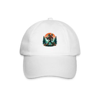 Holzfäller Forstwirt Bigfoot - Baseballkappe - Weiß/Weiß - Vorne