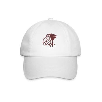 Schraege Vogel - Baseballkappe - Weiß/Weiß - Vorne