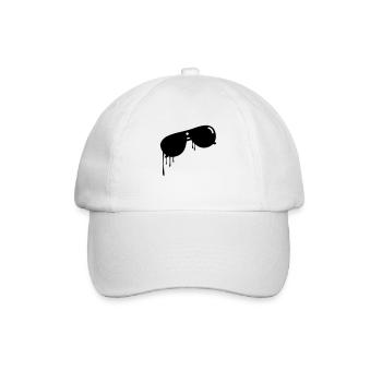 sunglasses - Baseballkappe - Weiß/Weiß - Vorne