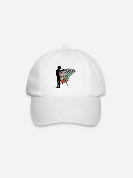 Pixie invert - Baseballkappe - Weiß/Weiß
