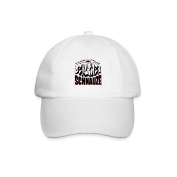 Berlin Souvenir Touristen Hauptstadt Metropole BLN - Baseballkappe - Weiß/Weiß - Vorne