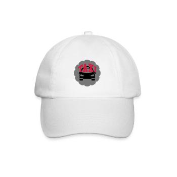 Taxi - Baseballkappe - Weiß/Weiß - Vorne