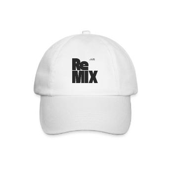 Remix - Baseballkappe - Weiß/Weiß - Vorne