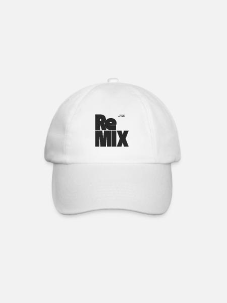 Remix - Baseballkappe - Weiß/Weiß