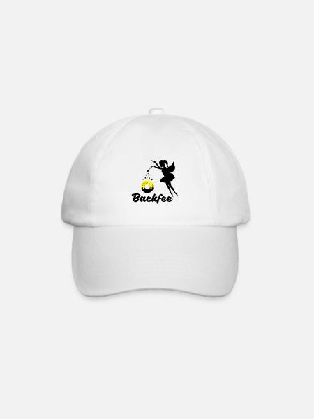backfee - Baseballkappe - Weiß/Weiß