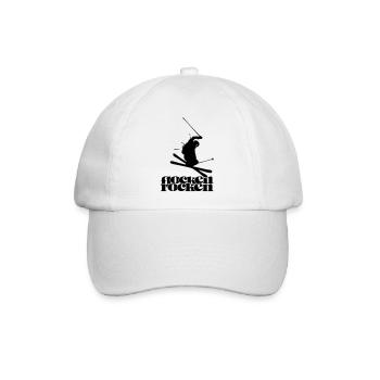 Flocken Rocken - Baseballkappe - Weiß/Weiß - Vorne