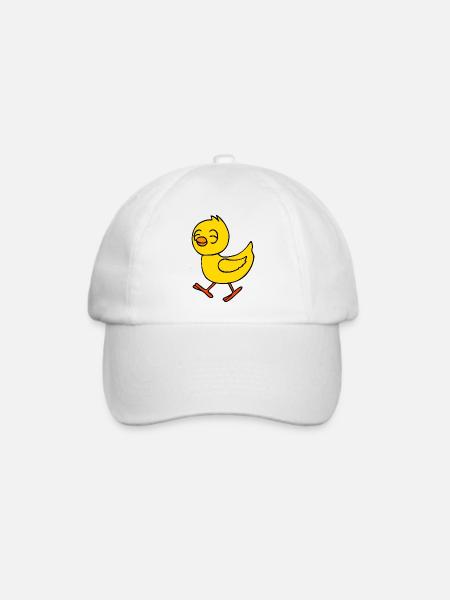 kuecken - Baseballkappe - Weiß/Weiß
