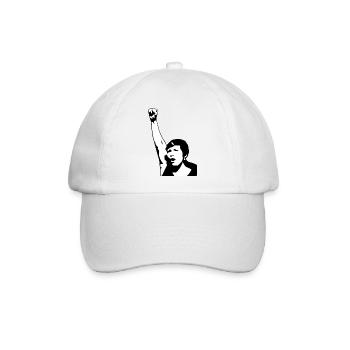 Feminismus - Baseballkappe - Weiß/Weiß - Vorne