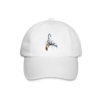 Sternzeichen Skorpion - Baseballkappe - Weiß/Weiß - Vorne