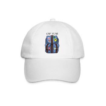 Gap Year - Baseballkappe - Weiß/Weiß - Vorne