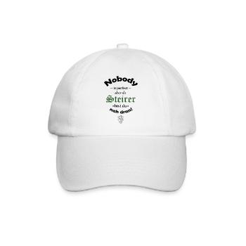 Steiermark - Baseballkappe - Weiß/Weiß - Vorne