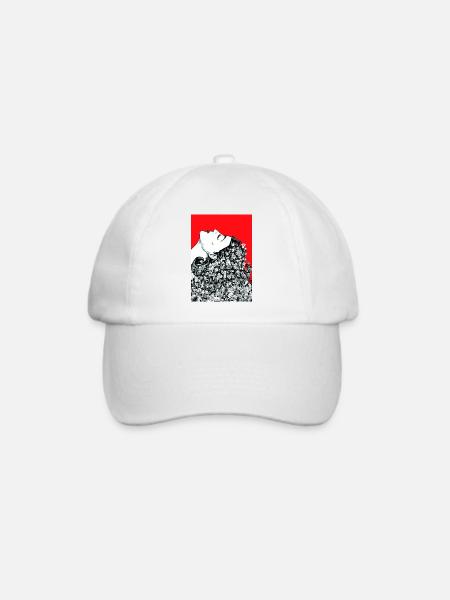 Mutters Geschenk - Baseballkappe - Weiß/Weiß