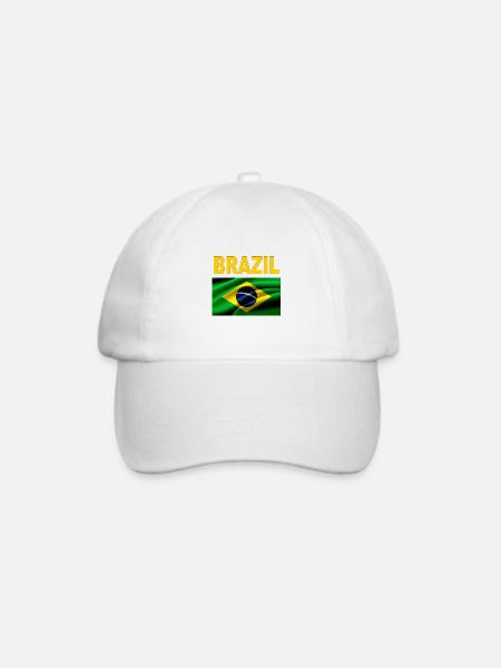 BRASILIEN - Baseballkappe - Weiß/Weiß