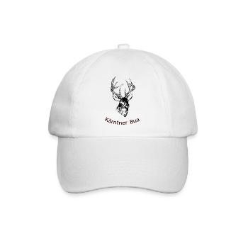 Kärntner Bua - Baseballkappe - Weiß/Weiß - Vorne