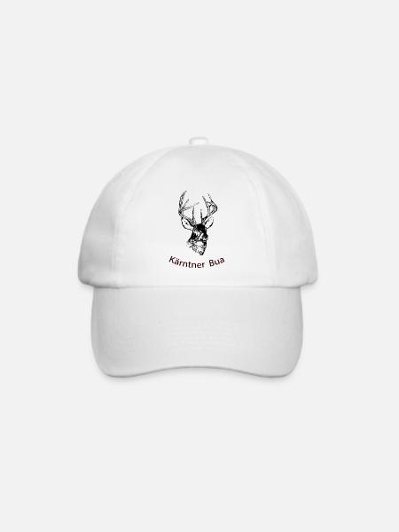 Kärntner Bua - Baseballkappe - Weiß/Weiß