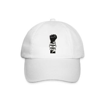 black lives matter - Baseballkappe - Weiß/Weiß - Vorne