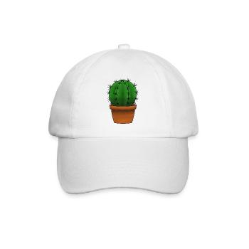Cactus - Baseballkappe - Weiß/Weiß - Vorne
