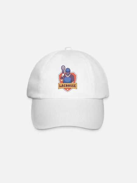 Lacrosse - Baseballkappe - Weiß/Weiß
