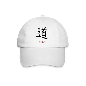Taoismus Daoismus Dao Tao Qigong Zen Yoga Chakra - Baseballkappe - Weiß/Weiß - Vorne