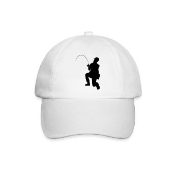 Biegen Angelrute - Baseballkappe - Weiß/Weiß - Vorne