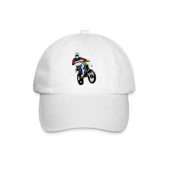 Enduro - Baseballkappe - Weiß/Weiß - Vorne